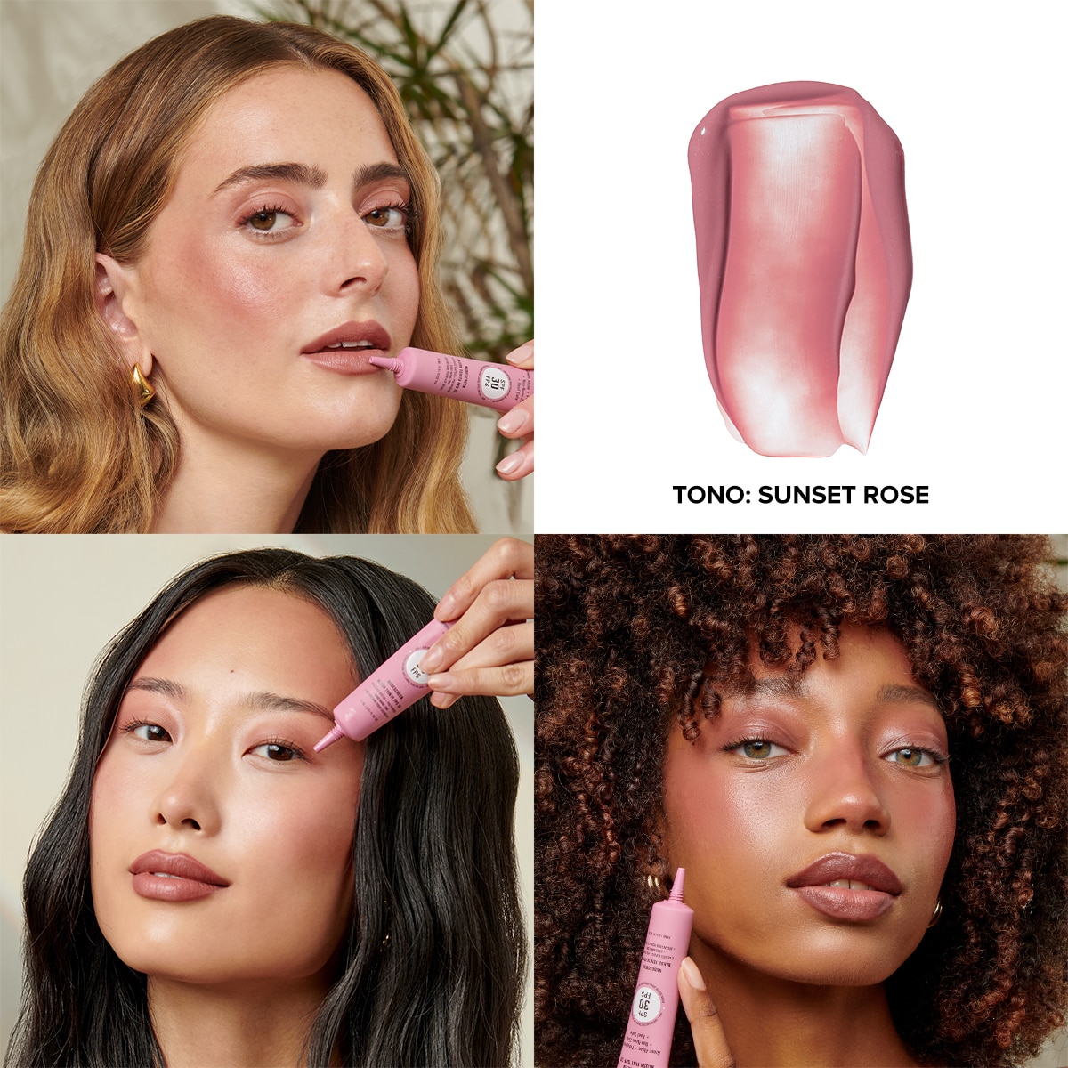 NUDESCREEN BLUSH TINT SPF 30 (BLUSH LÍQUIDO CON PROTECCIÓN SOLAR)